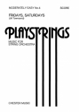 FRIDAYS SATURDAYS FOR STRINGS SCORE PLAYSTRINGS ME4