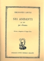 6 andanti op.320 per chitarra