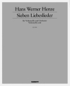 Englische Liebeslieder fr Violoncello und Orchester Solostimme