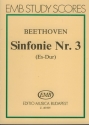 Sinfonie Es-Dur Nr.3 op.55 fr Orchester Studienpartitur