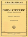 Italian Concerto F major op.82 no.6 for flute and piano