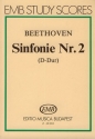 Sinfonie D-Dur Nr.2 op.36 fr Orchester Studienpartitur