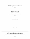 Requiem d-Moll KV626 fr Soli, Chor und Orchester Violine 1