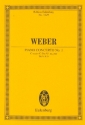 Konzert C-Dur op.11 WEVN9 fr Klavier und Orchester Studienpartitur