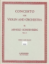 Concerto for violin and orchestra op.36 for violin and piano