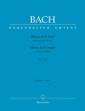 Missa G-Dur BWV236  fr Soli (SATB), Chor, 2 Oboen, 2 Violinen, Viola und Bc Partitur