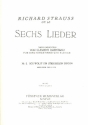 Ich wollt ein Strusslein binden op. 68,2 fr tiefe Singstimme und Klavier (dt, Es-Dur)