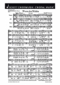 Fnf Chorlieder GeWV 17 fr gemischten Chor (SATB) Chorpartitur