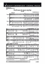 Fnf Chorlieder GeWV 17 fr gemischten Chor (SATB) Chorpartitur