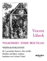 Willkommen ser Brutigam fr gem Chor (SSATB) und Sopran solo ad lib., Streicher und Bc Partitur