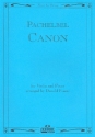 Canon for violin and piano