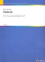 Valerie Waltz for descant and for descant and treble recorders and piano