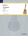 3 Sonatas from the Sonatas for solo Violin BWV1001/3/5 for guitar