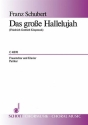 Das groe Hallelujah fr Frauenchor (SMezA) mit Klavier Partitur