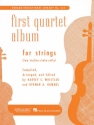 FIRST QUARTET ALBUM FOR STRINGS (2 VIOLINS, VIOLA, CELLO)  SCORE WHISTLER, HARVEY S., ED