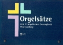 Orgelstze zum EG - Ausgabe Wrttemberg  Einzelblattsammlung in einer Box (komplett)