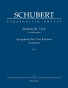 Sinfonie h-Moll Nr.7 D759 fr Orchester Sudienpartitur