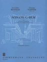 Sonate G-Dur aus Triosonatenstzen von Besozzi und Tartini (Pasticcio) fr 4 Flten und baflte