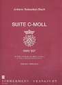 Suite c-Moll BWV997 fr Flte, 2 Violinen und Bc, Stimmen