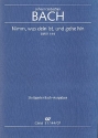 Nimm was dein ist und gehe hin Kantate Nr.144 BWV144 Studienpartitur