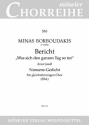 Bericht Nonsens-Gedicht fr gleichstimmigen Chor (SSA) Partitur