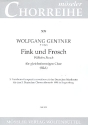 Fink und Frosch fr gleichstimmigen Chor (SSA) Partitur