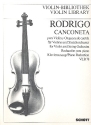 Canoneta A-Dur fr Violine und Streichorchester Klavierauszug mit Solostimme