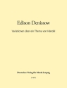 VARIATIONEN UBER EIN THEMA VON HAENDEL FUER KLAVIER HAENDEL-VARIATIONEN