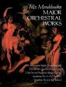 Major orchestral Works full score