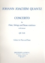 Concerto d minor for flute, strings and bc for flute and piano