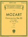 Concerto a major no.23 KV488 for piano and orchestra for 2 pianos 4 hands two-piano-score