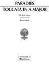 Toccata A Major for piano