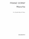 Mazurka for double bass and piano