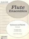 Sarabanda and Gavotta for 4 flutes score and parts