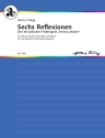 6 Reflexionen op.27 ber 'Hevenu Schalom' fr Viola da gamba und Gitarre 2 Spielpartituren