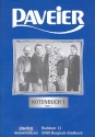 Paveier: Notenbuch 1 fr Gesang und Klavier