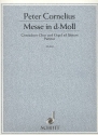 Messe d-Moll fr gem Chor a cappella (Orgel ad lib) Partitur