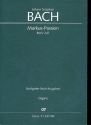 Markuspassion BWV247 fr Soli, Chor und Orchester Orgel