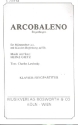 Arcobaleno fr Mnnerchor und Klavier ad lib. Partitur