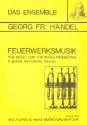 Feuerwerksmusik fr 6 gleiche Instrumente, Pauken Partitur und Stimmen