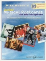 Junior musical Postcards (+CD) for alto saxophone