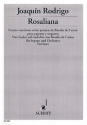 Rosaliana fr Sopran und Kammerorchester Partitur