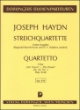 STREICHQUARTETT F-DUR OP.50,5 HOB.III:48,  STUDIENPARTITUR BARRETT-AYRES, REGINALD, ED