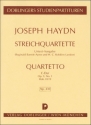 STREICHQUARTETT C-DUR OP.9,1 HOB.III:19,  STUDIENPARTITUR BARRETT-AYRES, REGINALD, ED