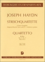 STREICHQUARTETT B-DUR OP.9,5 HOB.III:23   STUDIENPARTITUR BARRETT-AYRES, REGINALD, ED