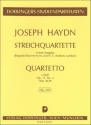 Streichquartett c-Moll op.17,4 Hob.III:28  Studienpartitur