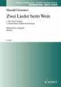 Zwei Lieder beim Wein GeWV 58 fr Mnnerchor (TTBB) Chorpartitur