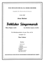 Frhlicher Sngermarsch fr Akkordeonorchester Partitur