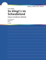 So klingt's im Schwabenland - Potpourri fr Akkordeonorchester Akkordeon 1