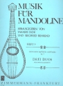 3 Duos op.5 fr 2 Mandolinen